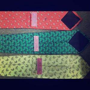 Lot of 3 Vineyard Vines Ties